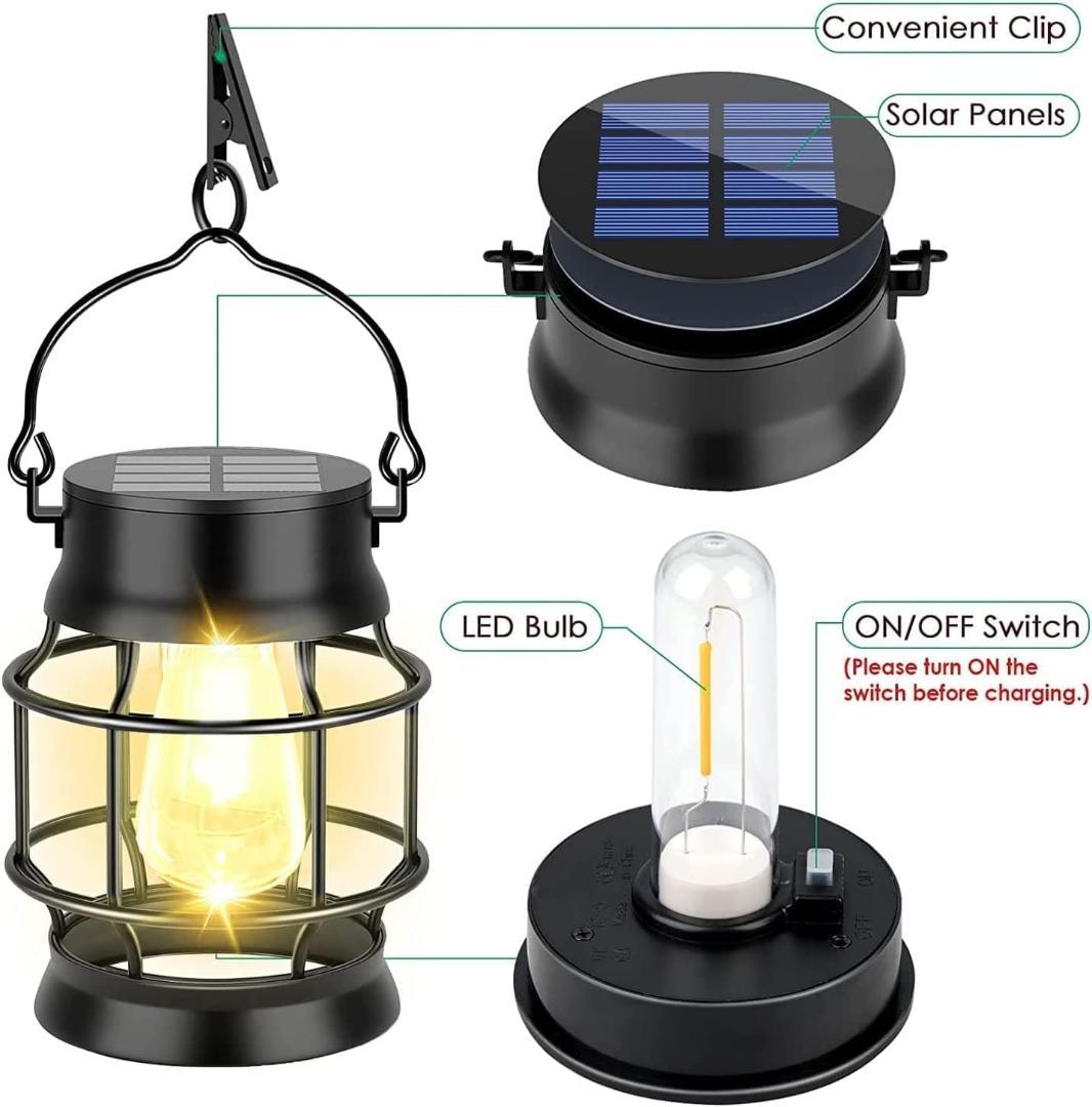 ◎100%自然エネルギー　屋外　照明　ソーラーライト　2個セット