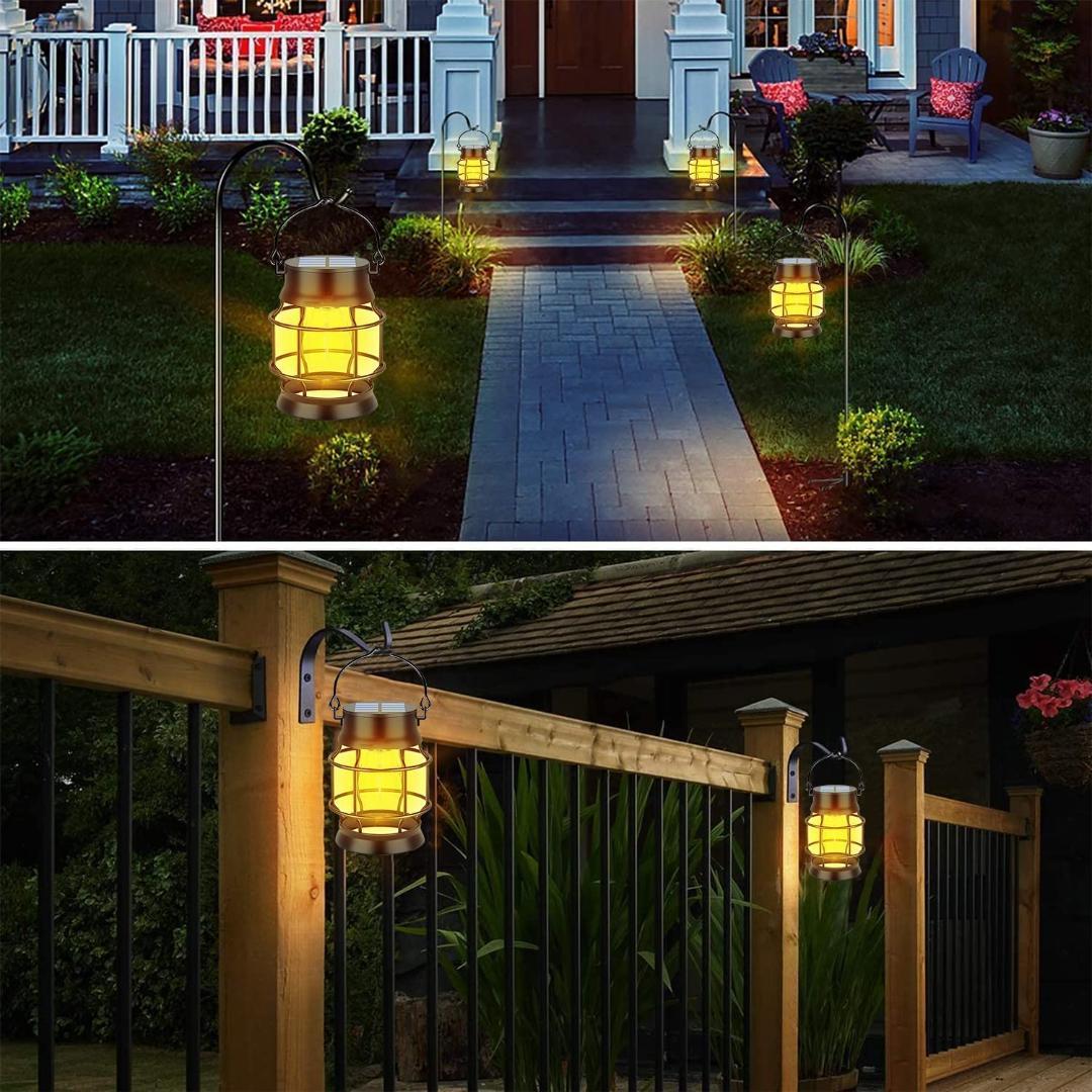 ◎100%自然エネルギー　屋外　照明　ソーラーライト　2個セット