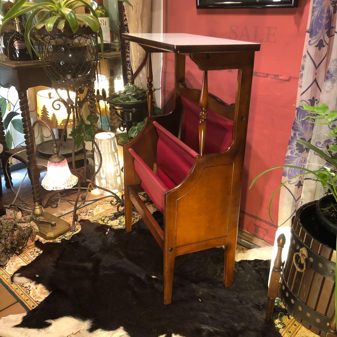 70’s ヴィンテージ スピンドルポスト　ラック　サイドテーブル クラシック