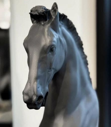 馬 置物 オブジェ 馬頭 アンティーク ビンテージ クラシック AC-157