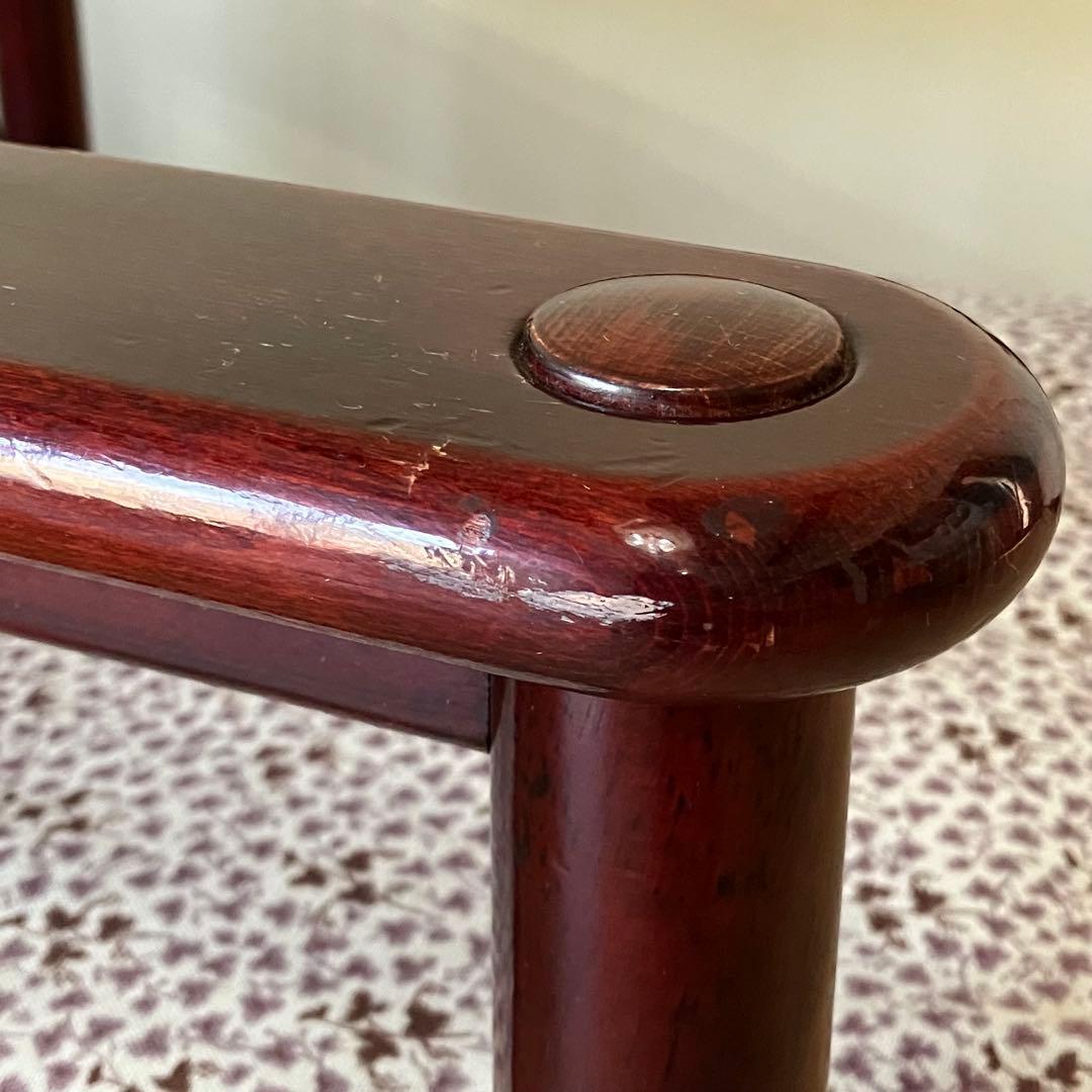 カリモク Karimoku シングルソファ 和風 ヴィンテージ アンティーク調