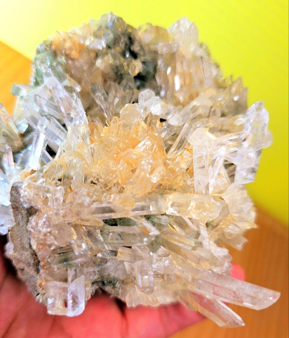 龍神さまが入った‼️宮崎産 水晶クラスター