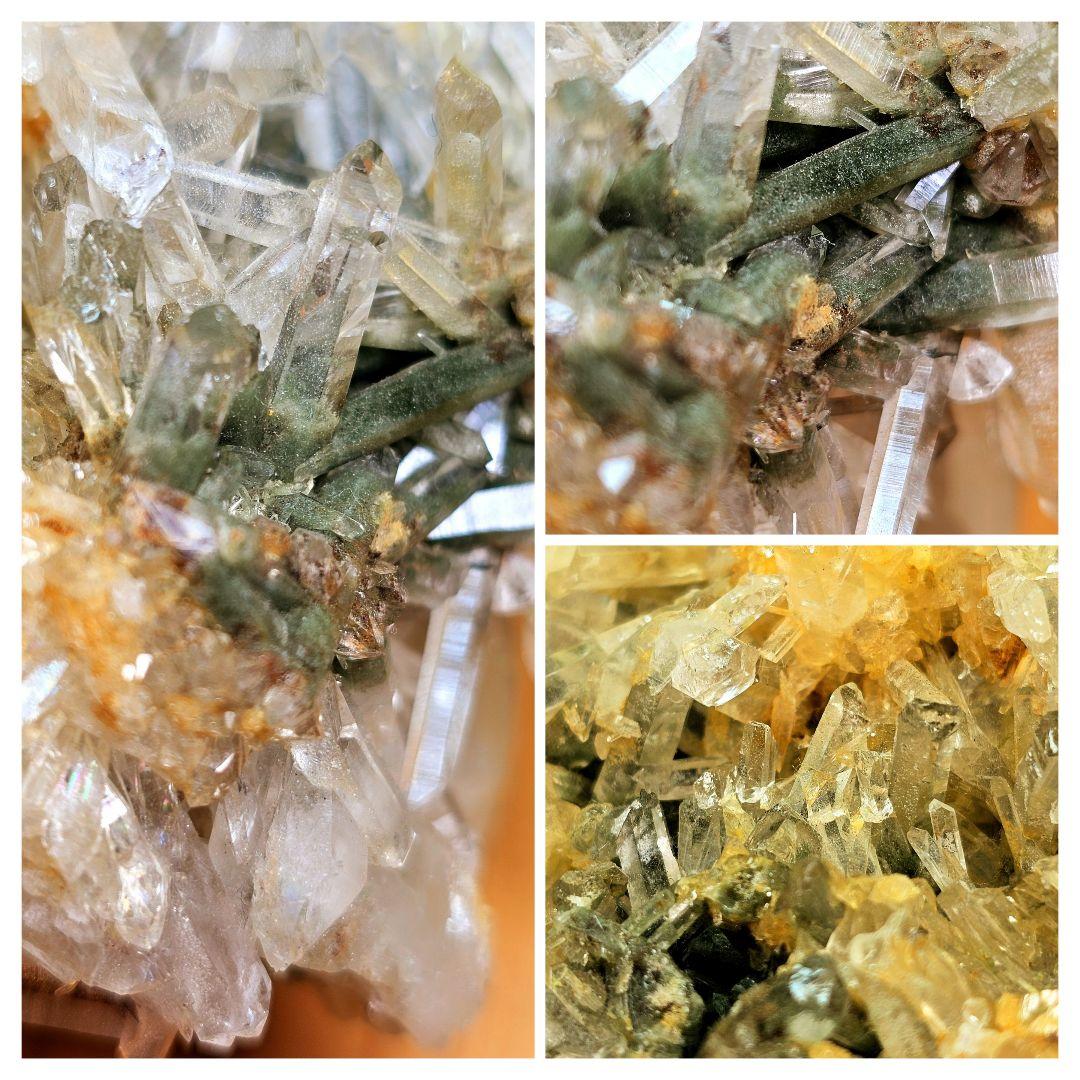 龍神さまが入った‼️宮崎産 水晶クラスター