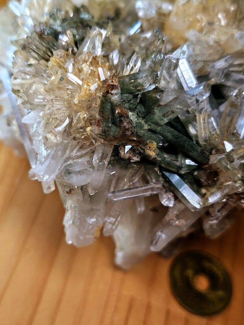 龍神さまが入った‼️宮崎産 水晶クラスター