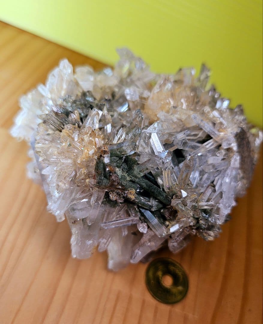 龍神さまが入った‼️宮崎産 水晶クラスター