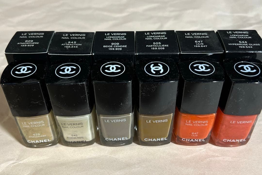 CHANEL ネイルカラー　マニキュア　まとめ売り　デパコス