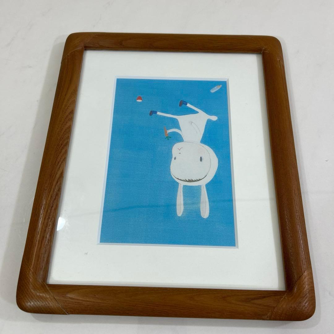 額装　奈良美智　ポスター　うさぎ