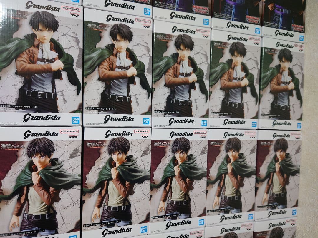 進撃の巨人　キングダム　グランディスタ　エレン　リヴァイ　王騎　計30個