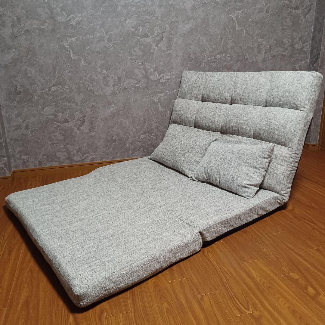 3way リクライニング ソファベッド 14段階調整可能 ソファ ベッド