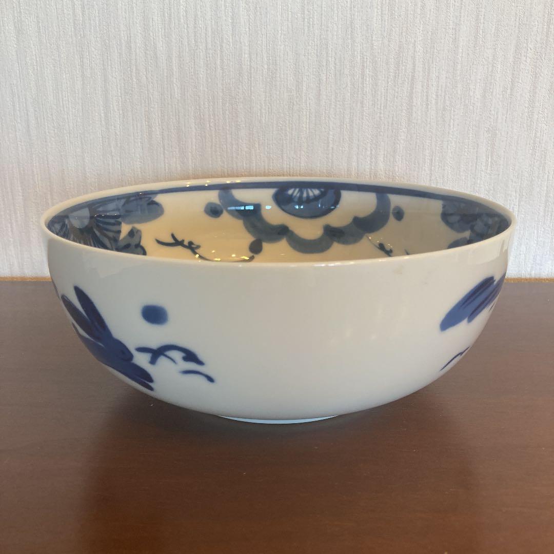 前畑陶器 庫山窯 うさぎ柄 盛り鉢 大 - メルカリ