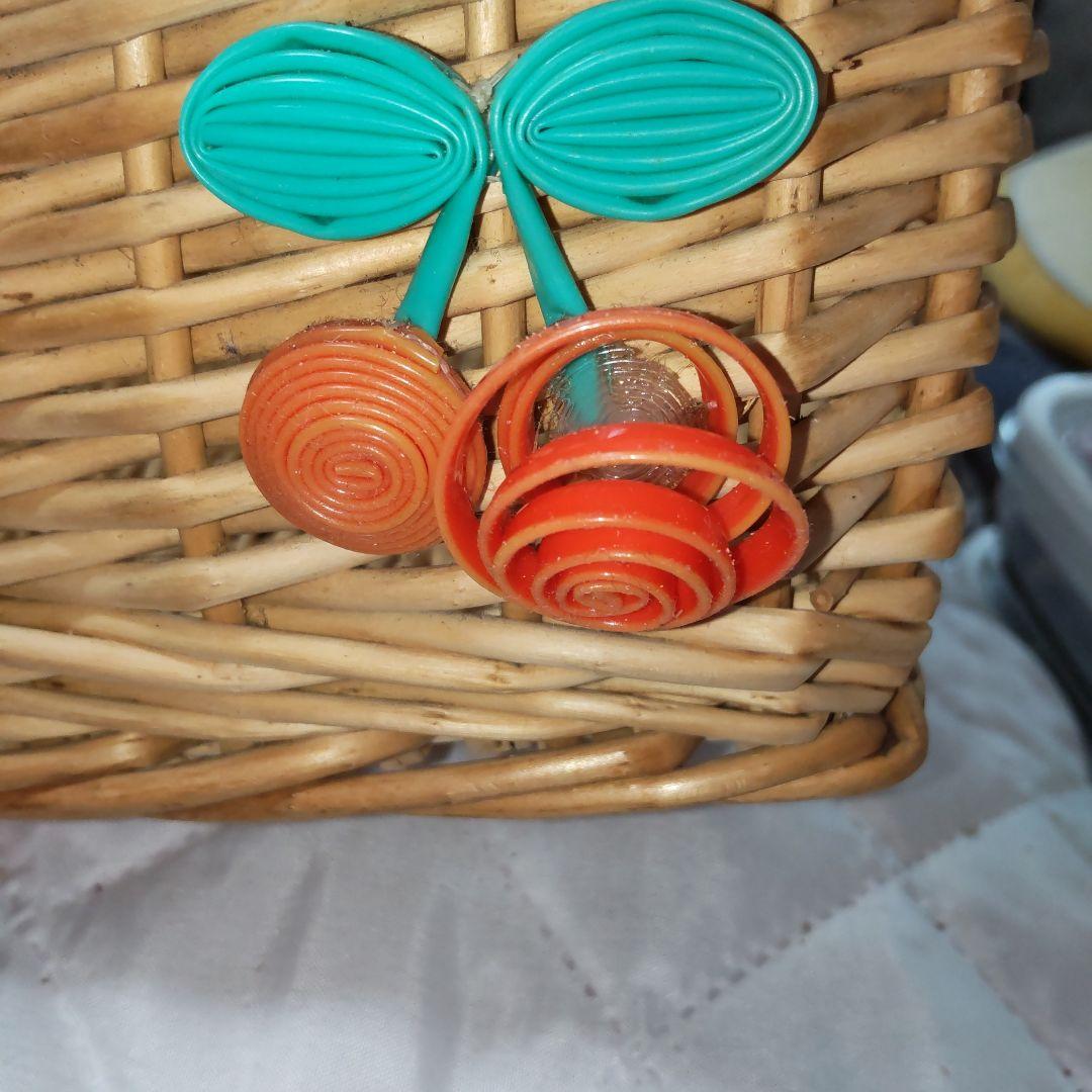 急に値下げ平成レトロ恐らく1999年ハローキティ籐カゴ当時3万弱かなり