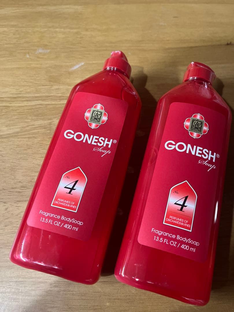 【廃盤】GONESH ガーネッシュ ボディソープ No.4 400ml 2本