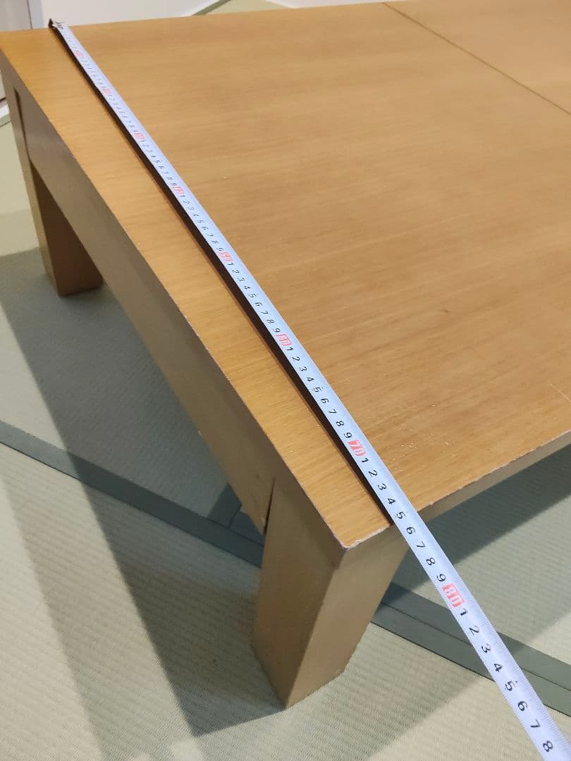 伸縮可能センターテーブル　1200-1800　直接手渡し　秋田岩手宮城