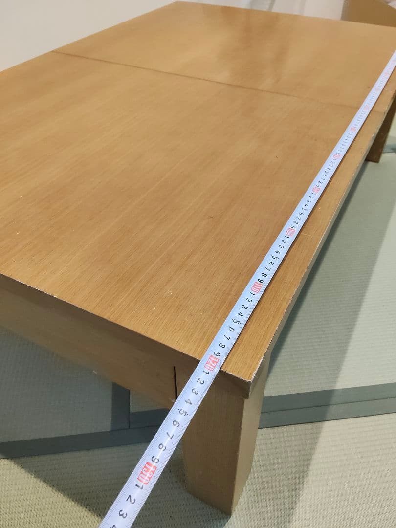 伸縮可能センターテーブル　1200-1800　直接手渡し　秋田岩手宮城