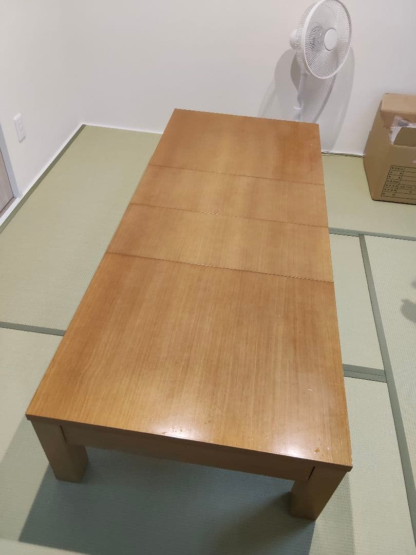 伸縮可能センターテーブル　1200-1800　直接手渡し　秋田岩手宮城