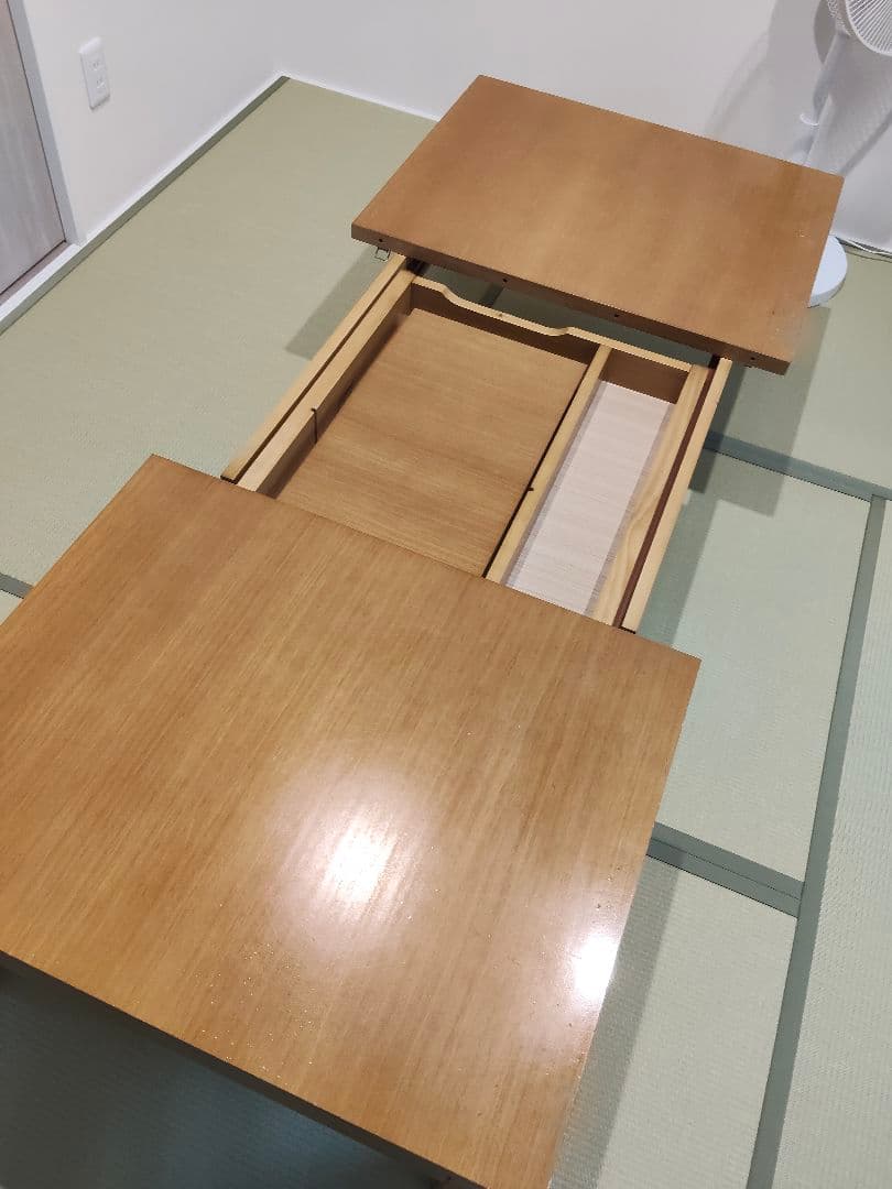 伸縮可能センターテーブル　1200-1800　直接手渡し　秋田岩手宮城