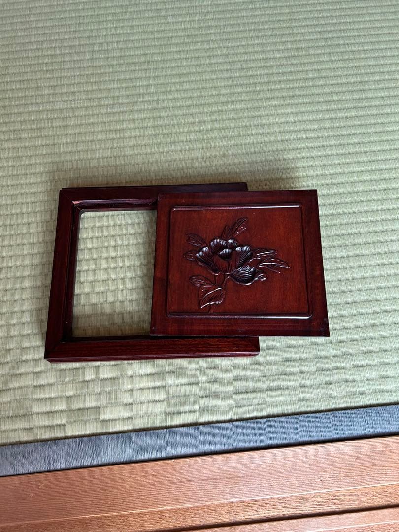 茶箪笥、飾り棚、茶棚、紫檀黒檀、アンティーク、レトロ、和風サイドボード、和食器棚