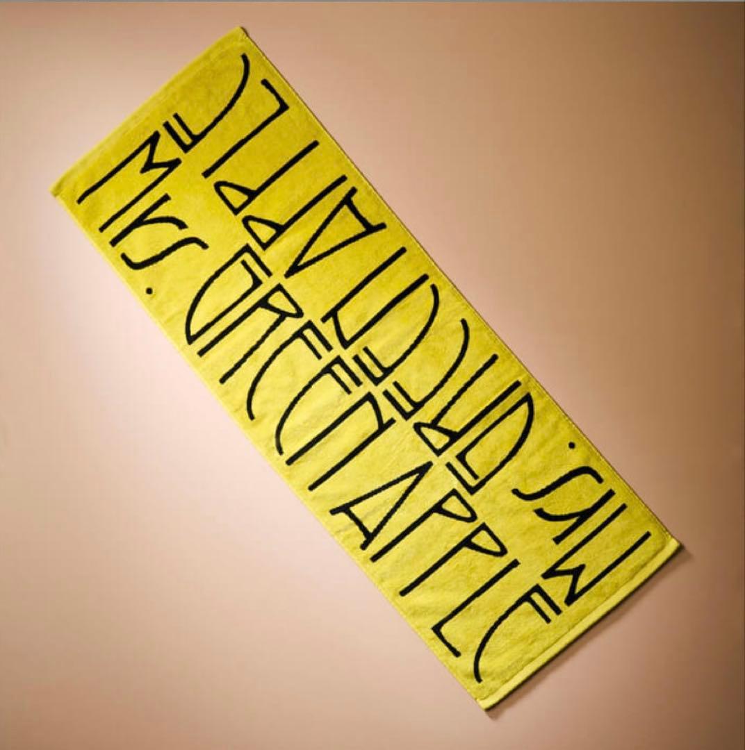 新品】ミセスグリーンアップルMrs. GREEN APPLE バベルの塔タオル