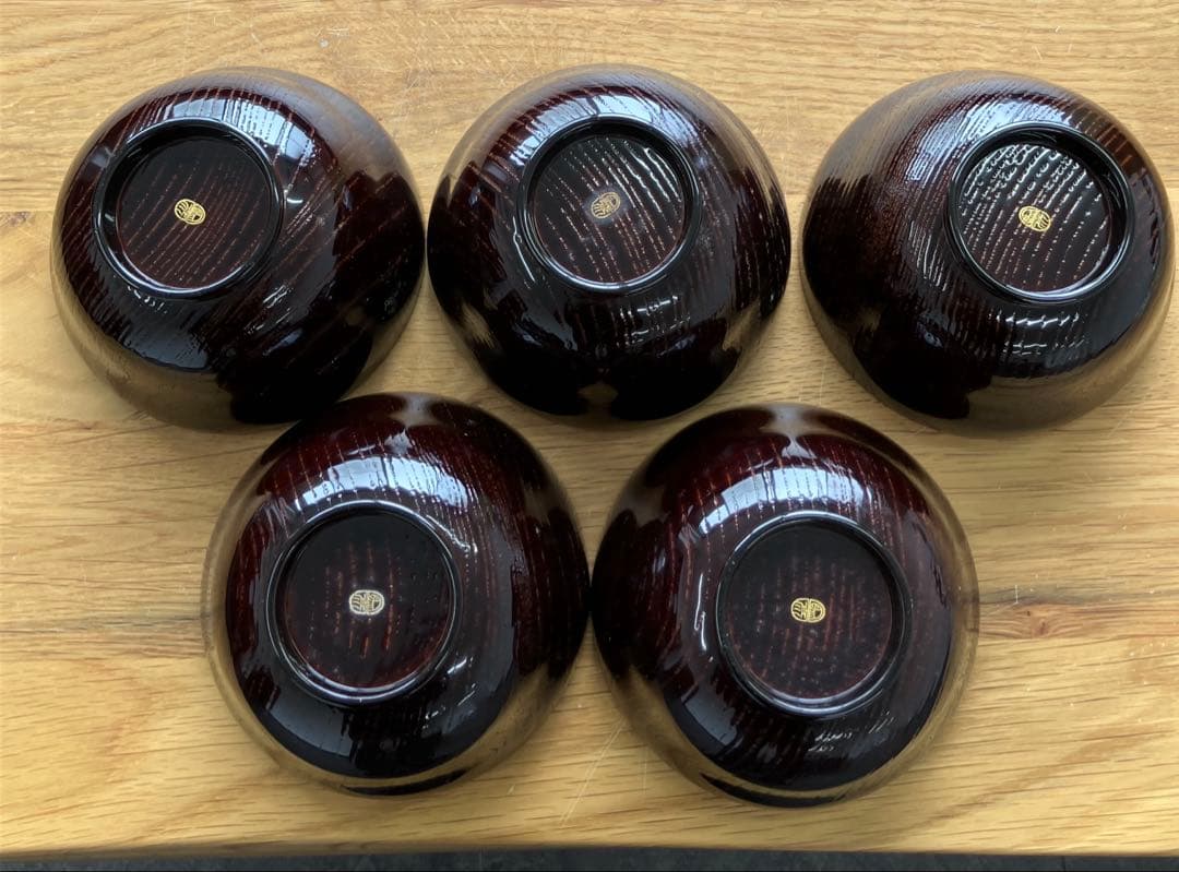 値下げ、未使用！象彦 吸物椀 漆器 京都 うるし塗装 お椀 日本食器 5