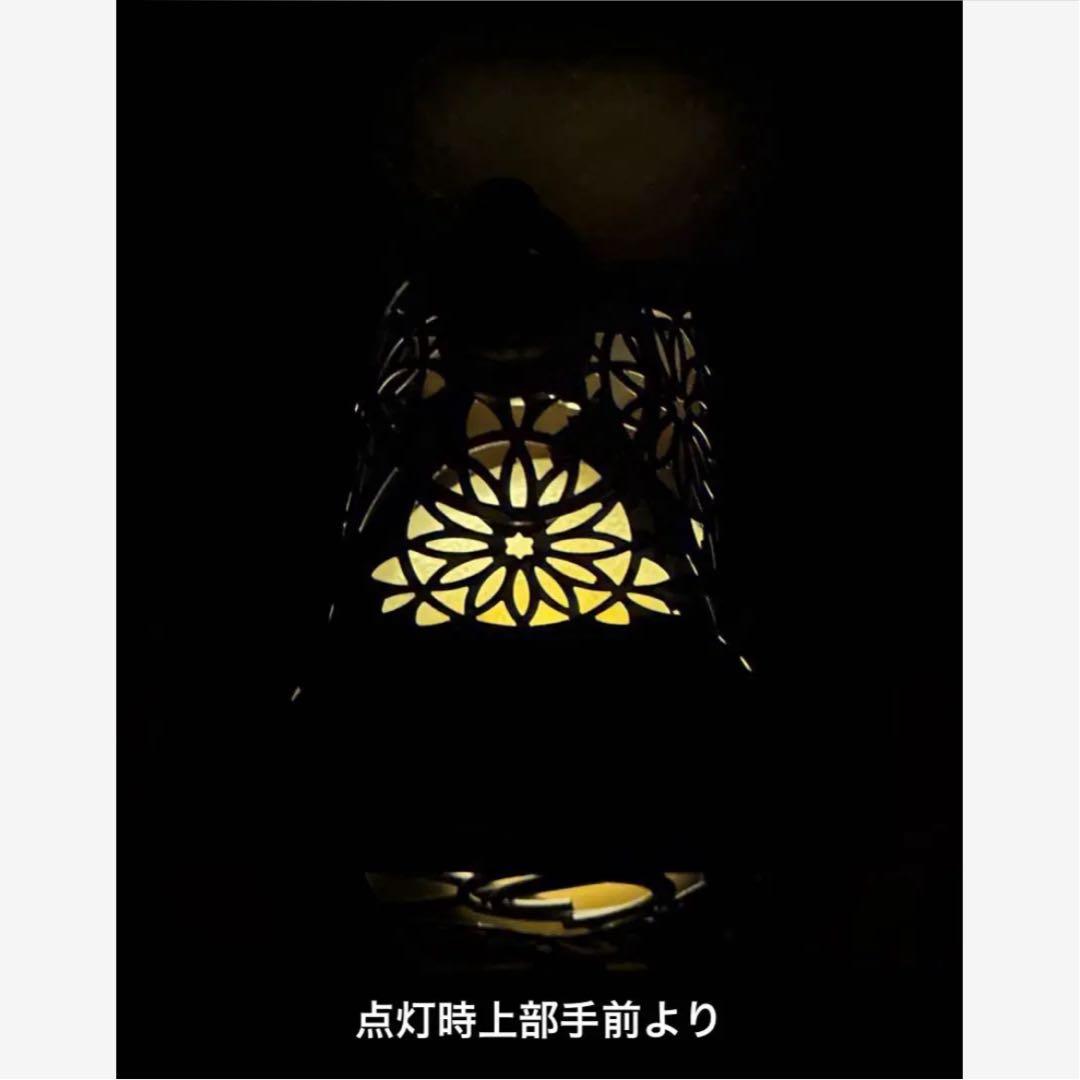 【ヴィンテージメタル】アゲハ蝶　ランタン キャンドルホルダー アンティーク調