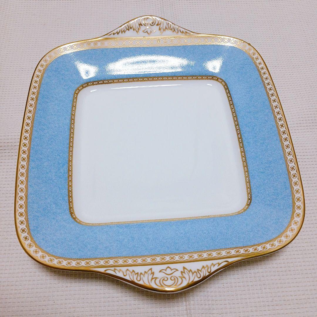 【希少品】新品未使用　ウェッジウッド　ユーランダーパウダーペールブルー　プレート