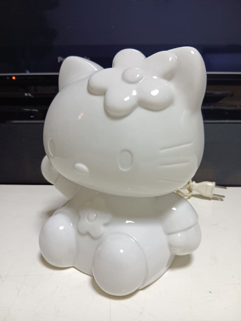 1998年　サンリオ　オフィシャル　ハローキティ　陶器製　セラミック　ライト