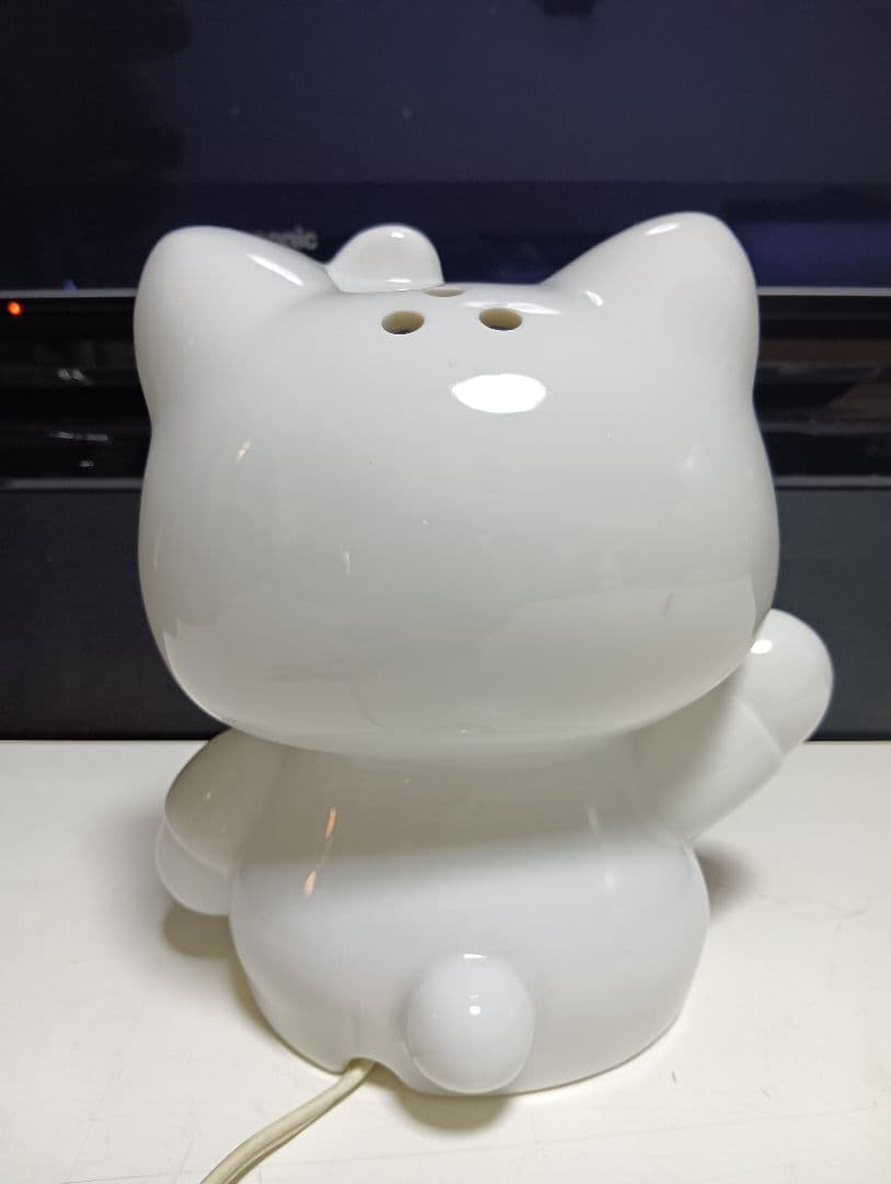 1998年　サンリオ　オフィシャル　ハローキティ　陶器製　セラミック　ライト