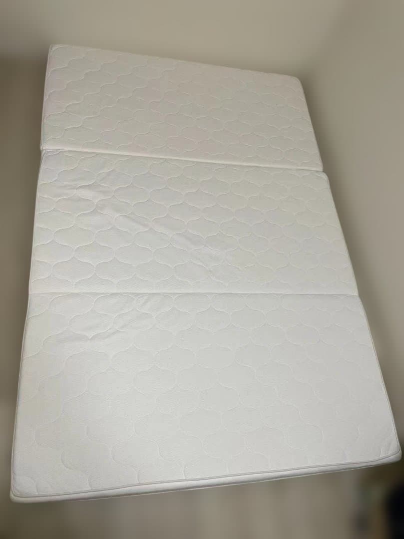 【極美品】アリスオーヤマ エアマットレス ダブル 三つ折り 9cm HG90-D