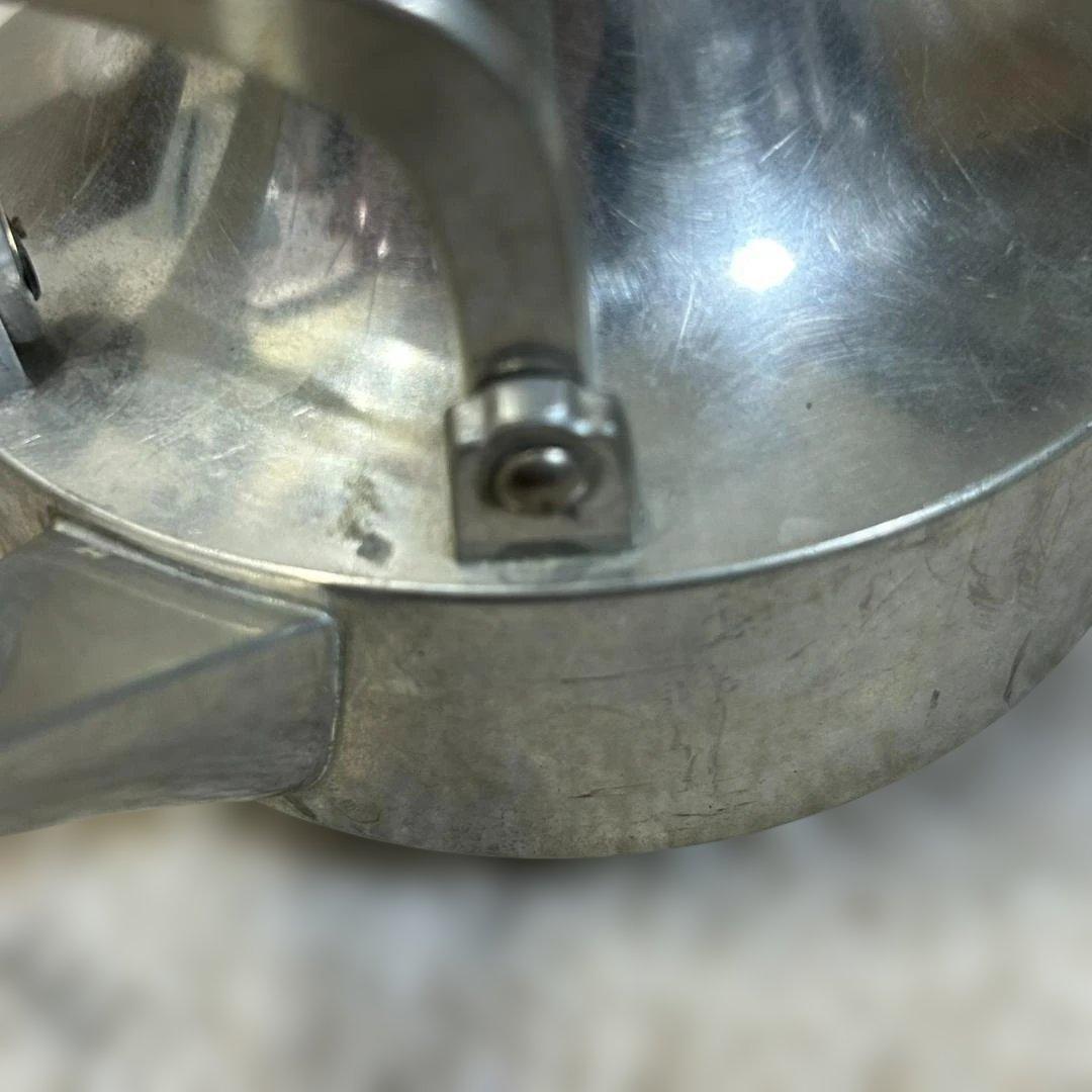 【名品】錫半 本錫 銚子 酒器 チロリ 刻印有 共箱付 昭和レトロ 骨董★