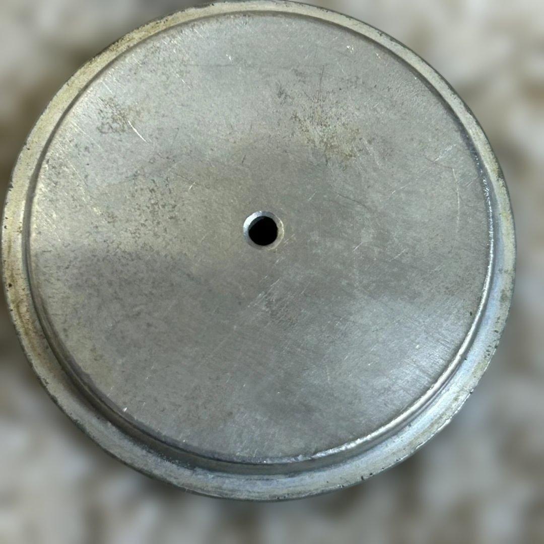 【名品】錫半 本錫 銚子 酒器 チロリ 刻印有 共箱付 昭和レトロ 骨董★