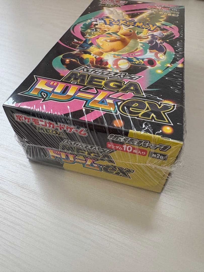 ポケモンカードゲームMEGA ドリームEX 10パック入り1BOXシュリンク付き