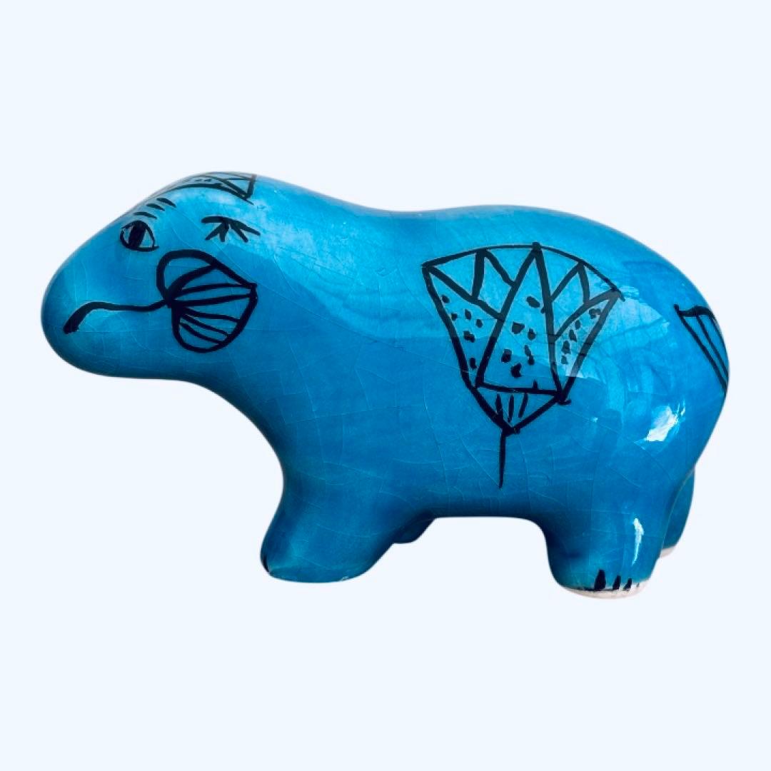 エジプトの大きな青のカバ(小）/ルーヴル美術館