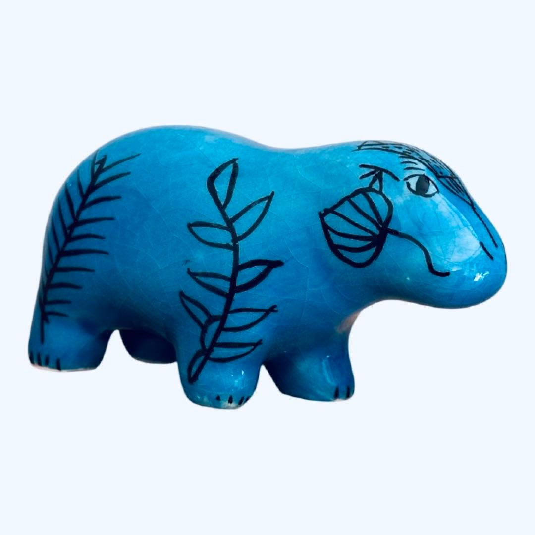 エジプトの大きな青のカバ(小）/ルーヴル美術館