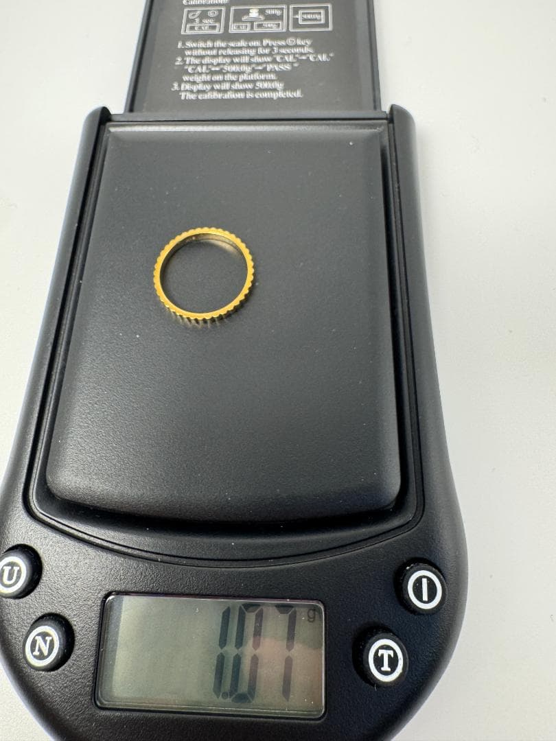 K18ゴールド リブデザインリング1.07g 11号 - メルカリ