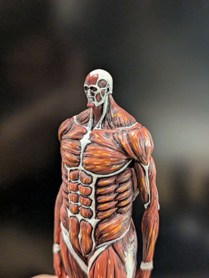 進撃の巨人　地ならしフィギュア5種セット　リペイント