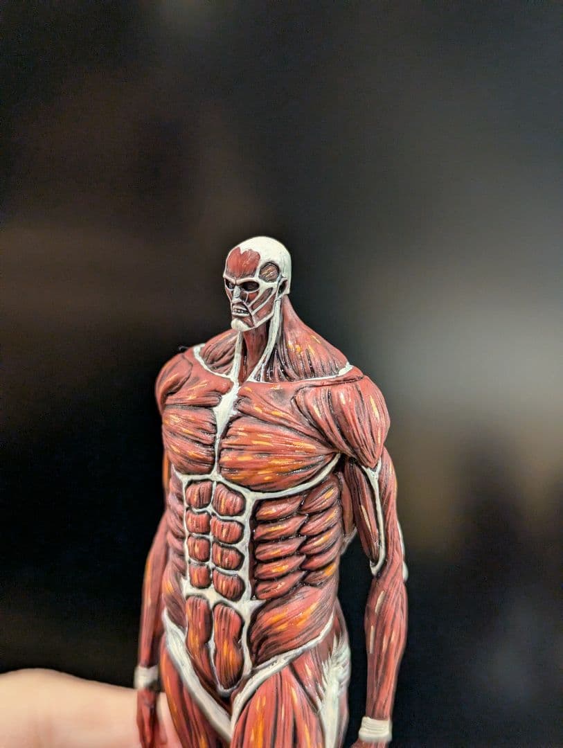 進撃の巨人　地ならしフィギュア5種セット　リペイント