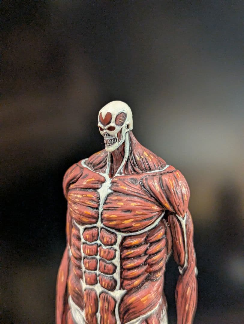 進撃の巨人　地ならしフィギュア5種セット　リペイント