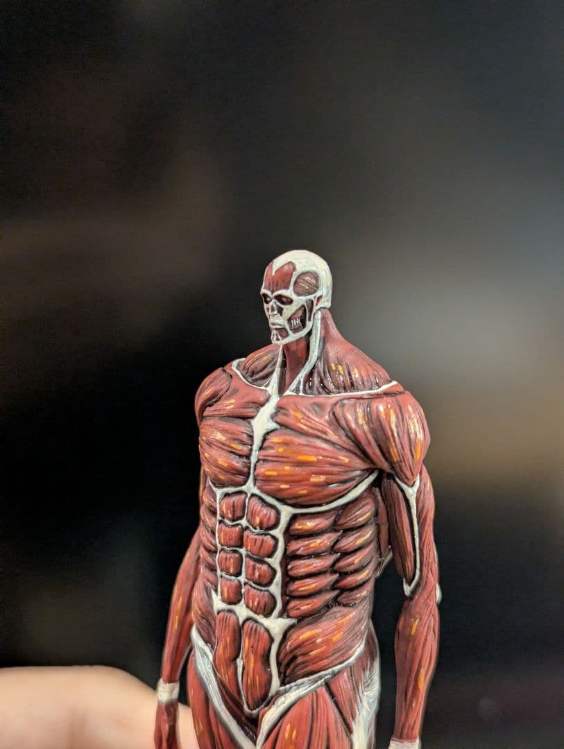 進撃の巨人　地ならしフィギュア5種セット　リペイント