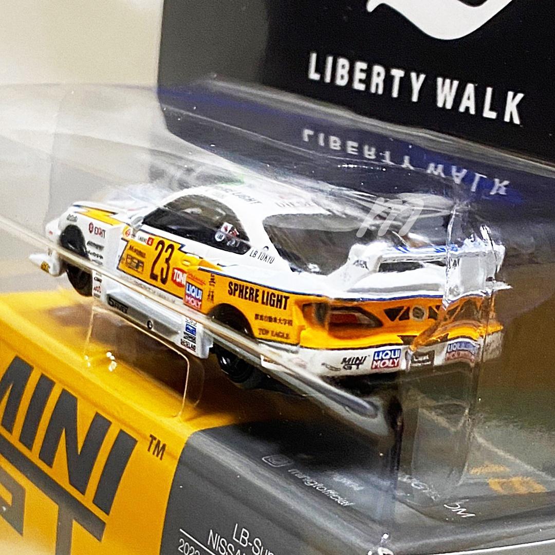 LBWKショップ限定 MINI-GT LBシルエット S15 シルビア #23 - メルカリ