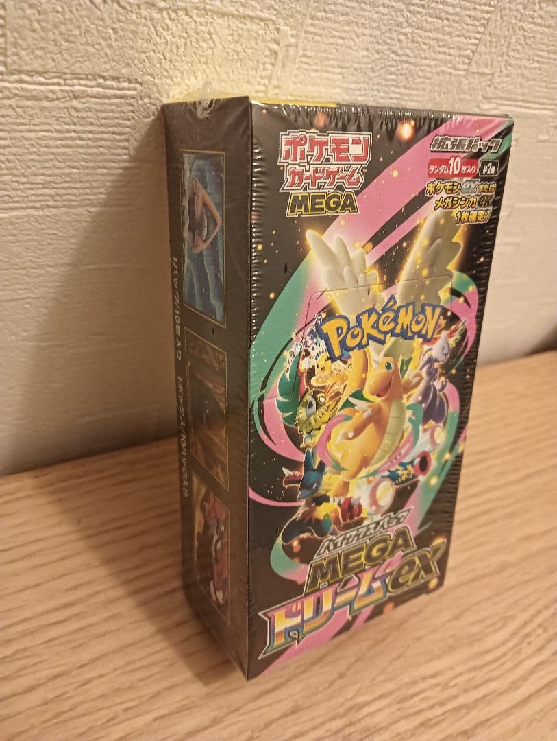 ポケモンカードゲームMEGAドリームEX 新品未開封1BOX シュリンク付き