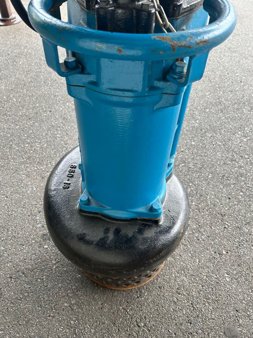 K1ツルミ一般工事排水用水中ポンプKRS-85.5 200V 50Hz 5kW5