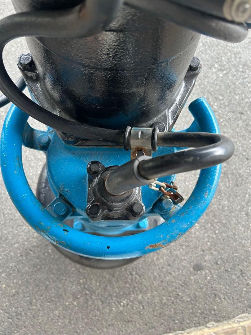 K1ツルミ一般工事排水用水中ポンプKRS-85.5 200V 50Hz 5kW5