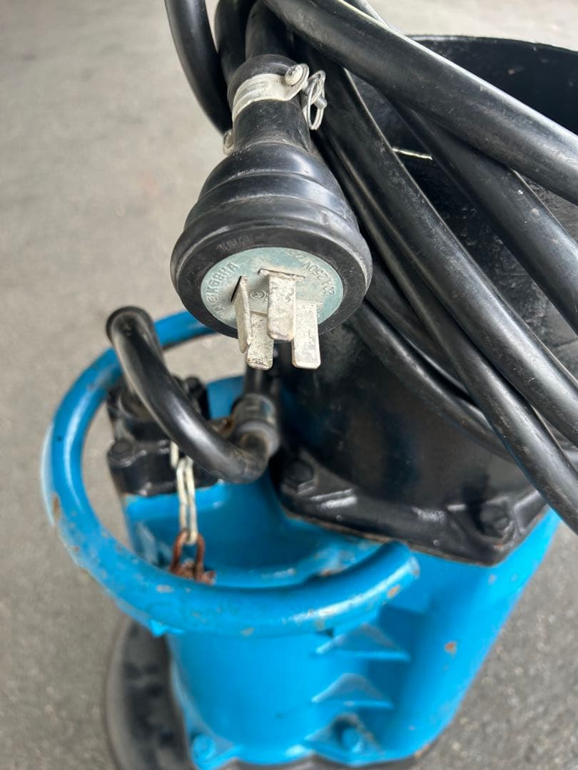 K1ツルミ一般工事排水用水中ポンプKRS-85.5 200V 50Hz 5kW5