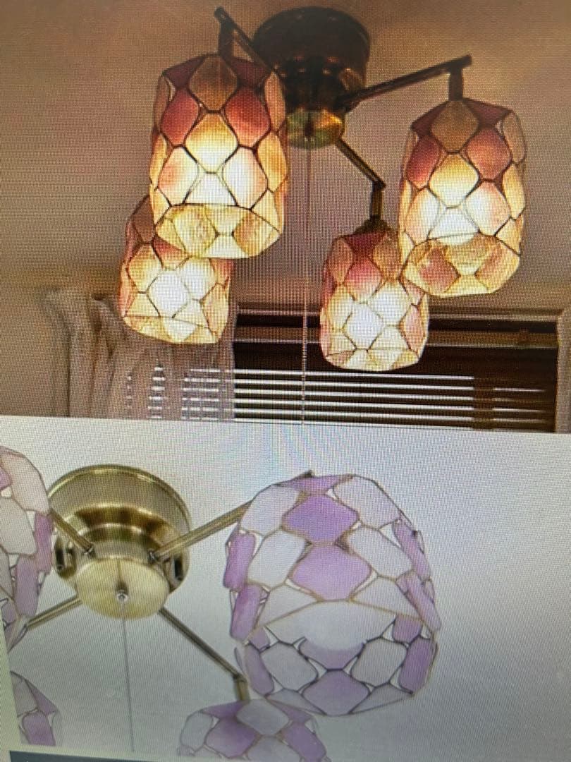 手作りの温かみを感じるシーリングライト