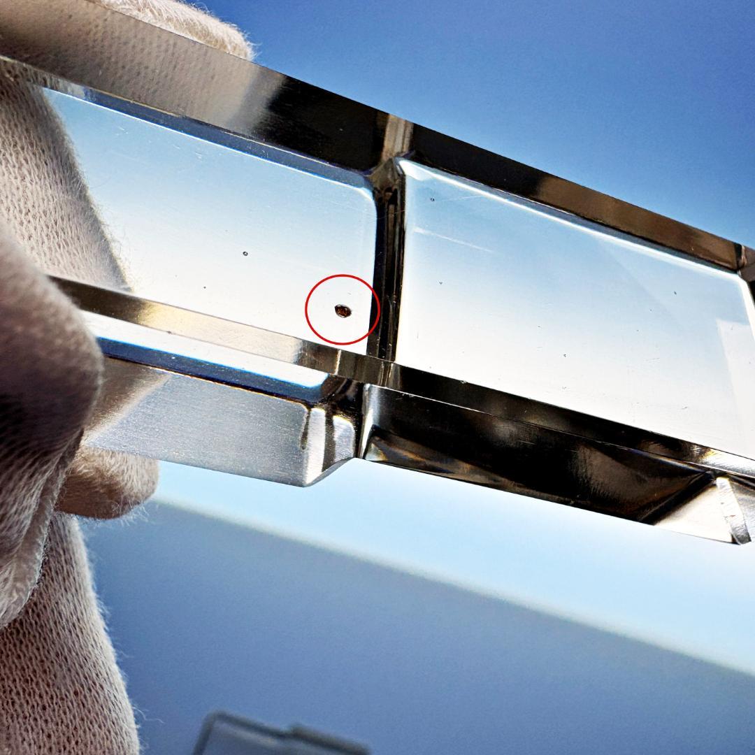 【訳あり】バカラ ナイフレスト 2本 ペア セット クリスタル ホルダー 箸置き