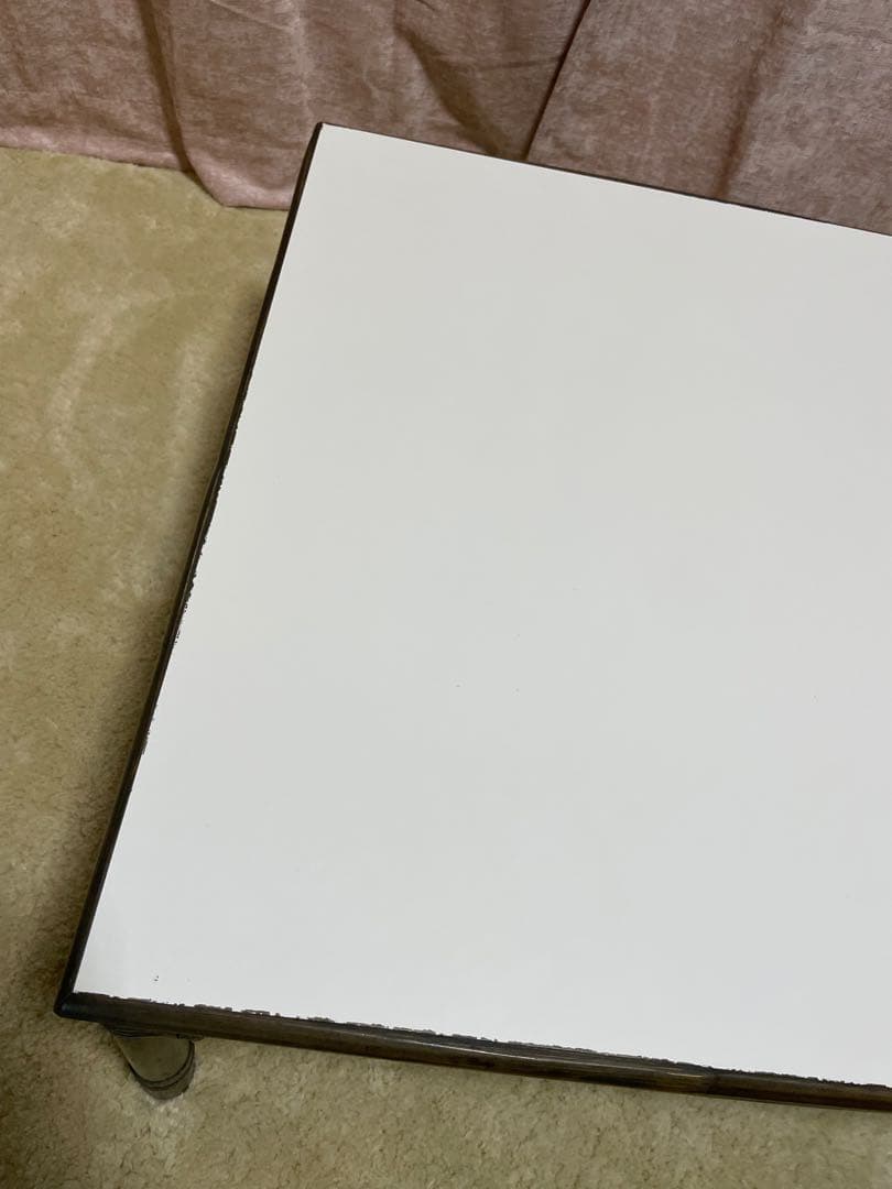 美品　CASABLANCA カサブランカ　センターテーブル　ラタンテーブル