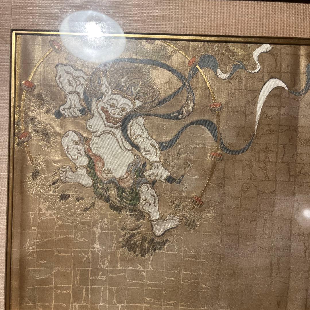 俵屋宗達筆 風神雷神図屏風 京都建仁寺蔵 - メルカリ