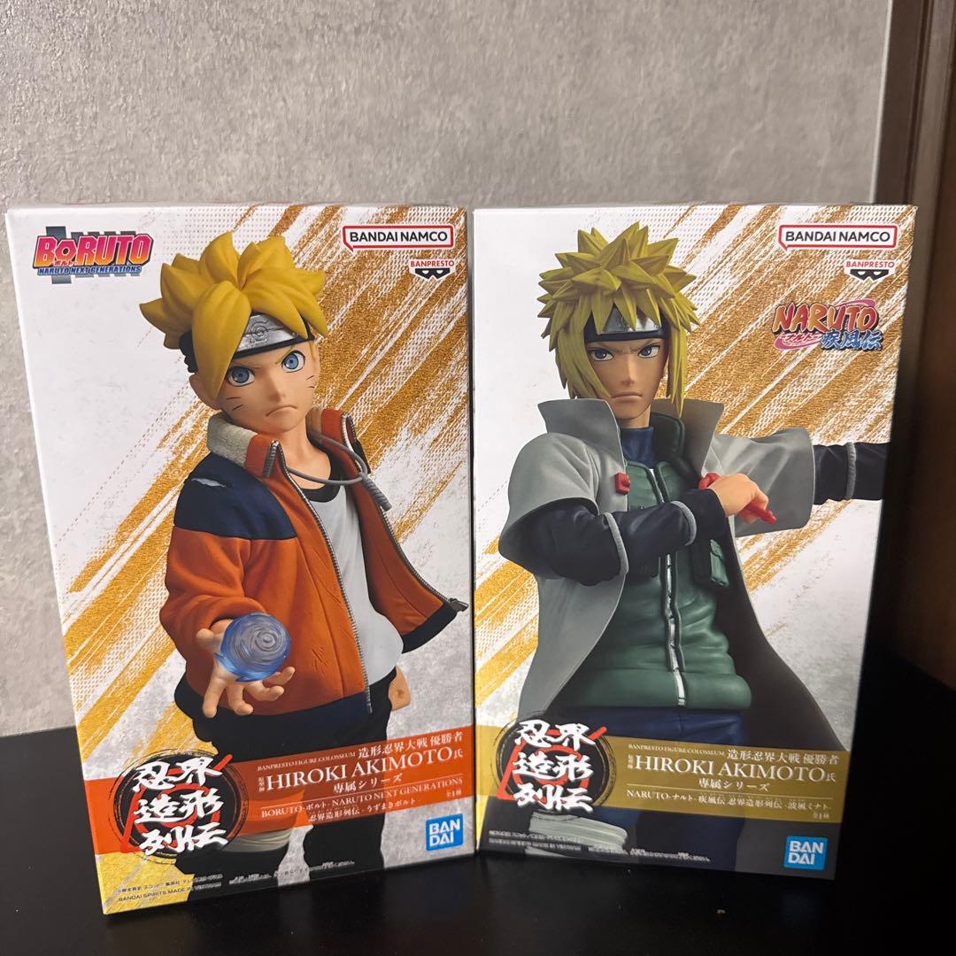 未開封】忍界造形列伝ボルトミナト フィギュアセット - メルカリ