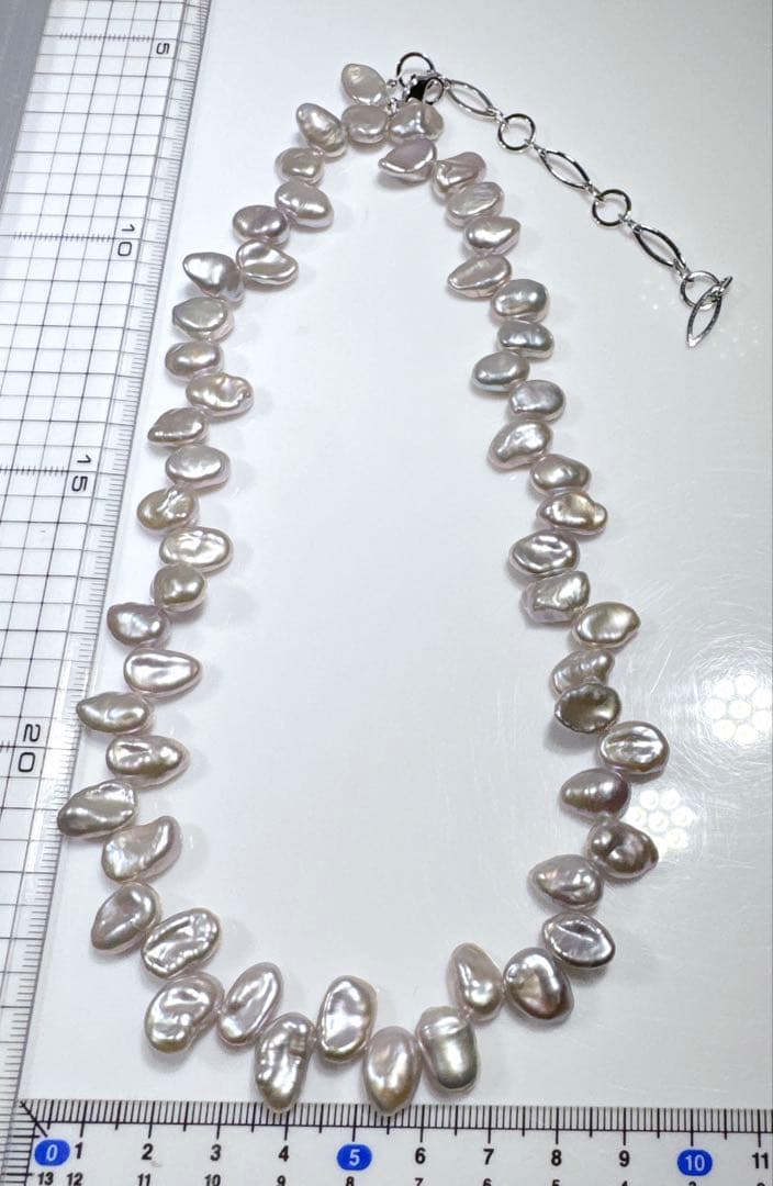 ペタル淡水パールネックレスNO25-2294