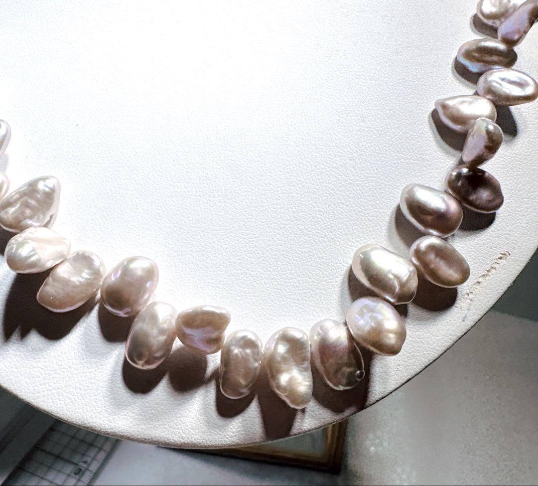 ペタル淡水パールネックレスNO25-2294